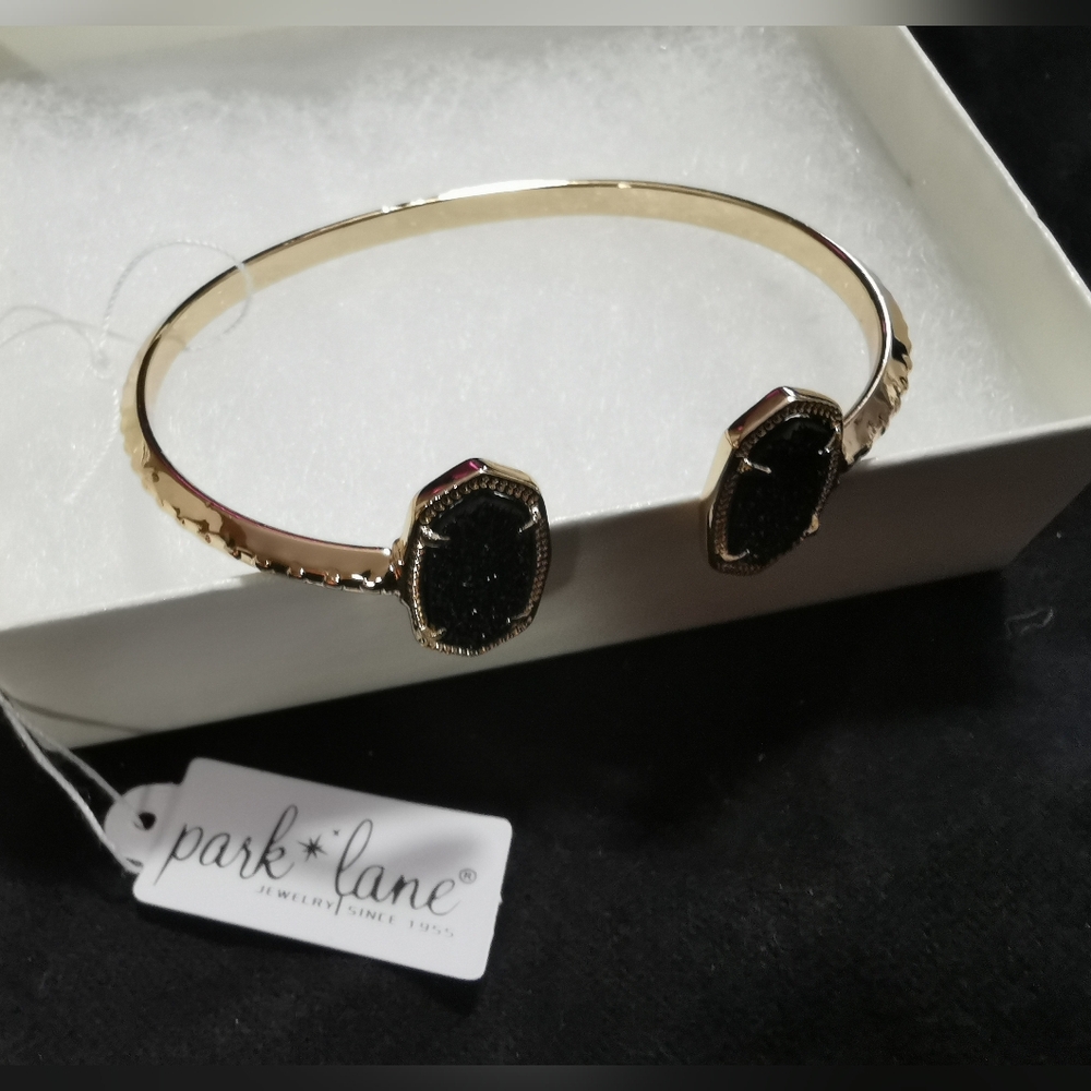 Park Lane Gold-tone and Black Bracelet